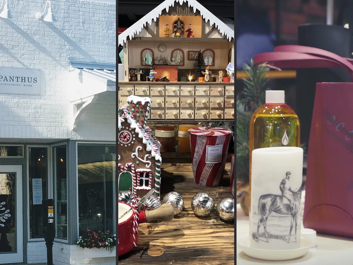 Colorful retail displays inside a downtown Ocala shop.